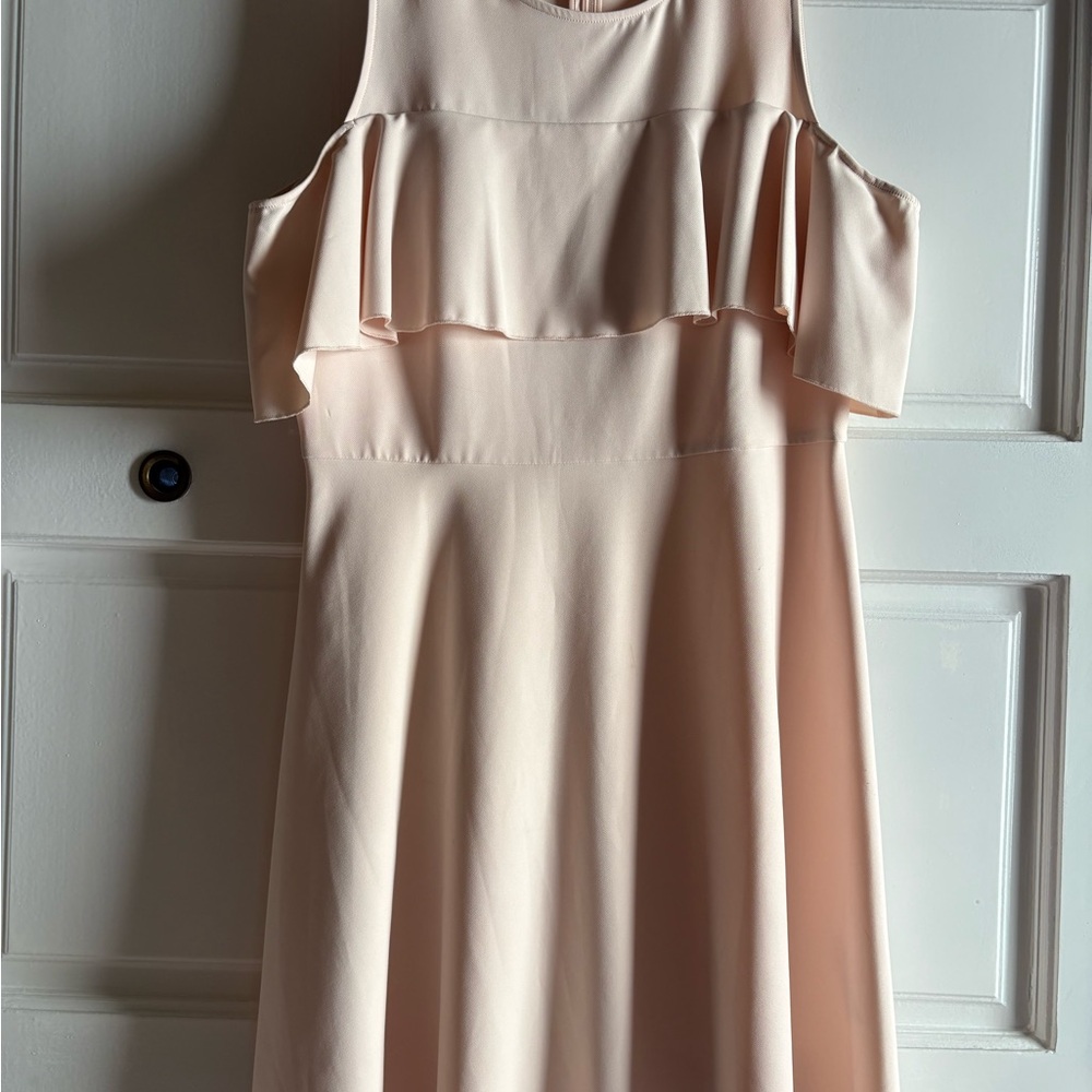 Nanette Lepore Blush Pink Midi Dress